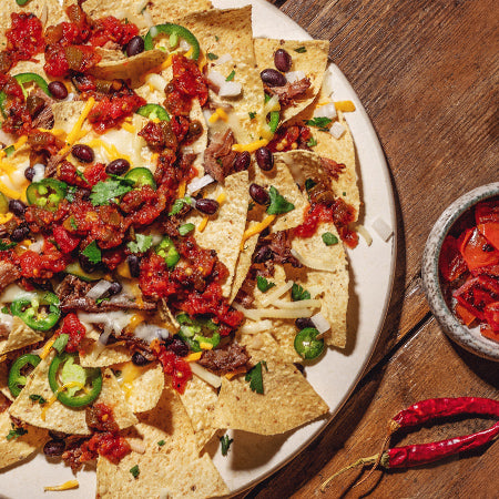 plate of nachos