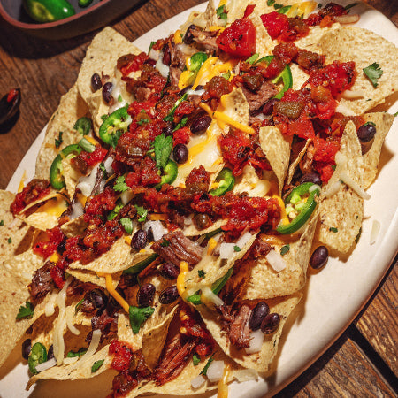 plate of nachos